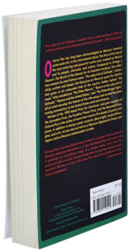 The Labyrinth of Solitude: The Other Mexico, Return to the Labyrinth of Solitude, Mexico and the United States, the Philanthropi,Used