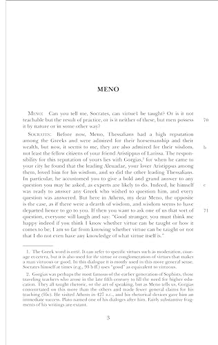 Meno (Hackett Classics),Used