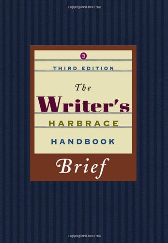 The Writers Harbrace Handbook, Brief Edition (Available Titles CengageNOW),Used