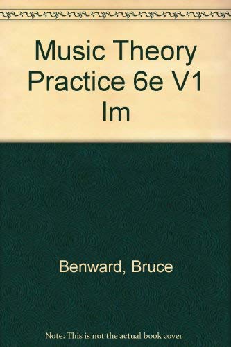 Music Theory Practice 6E V1 IM,Used