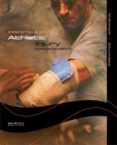 Essentials of Athletic Injury Management (NASTA Hardcover),Used