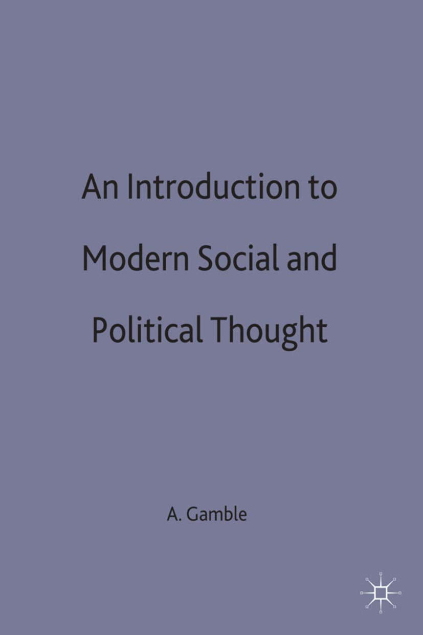 An Introduction to Modern Social and Political Thought,Used