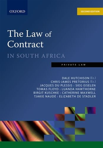 The Law of Contract in South Africa,Used