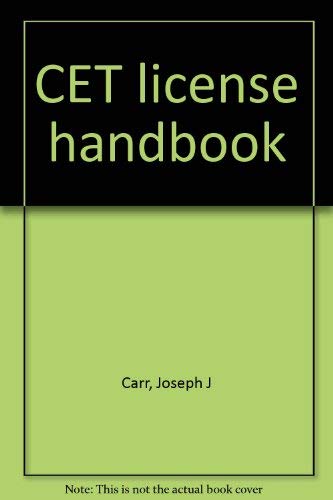 CET license handbook,Used