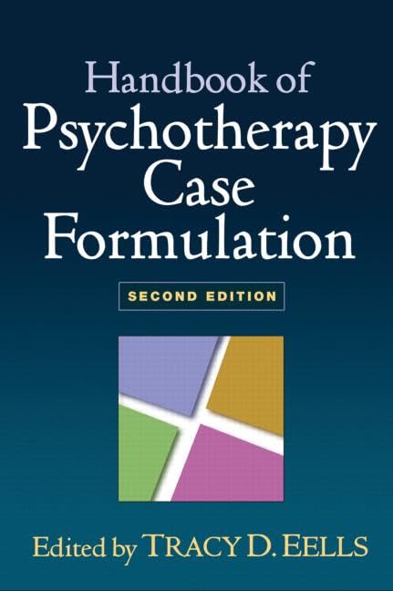 Handbook of Psychotherapy Case Formulation, Second Edition,Used