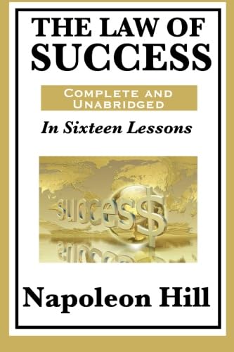 The Law of Success In Sixteen Lessons by Napoleon Hill,Used