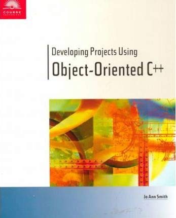 Developing Projects Using C++,Used
