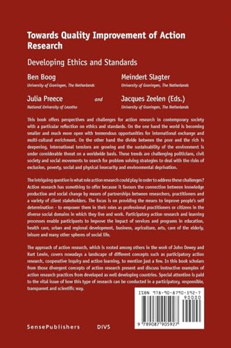 Towards Quality Improvement of Action Research: Developing Ethics and Standards,Used