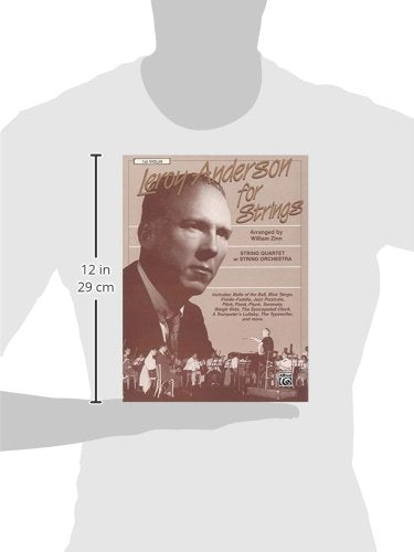 Leroy Anderson for Strings: String Quartet or String Orchestra, 1st Violin,Used