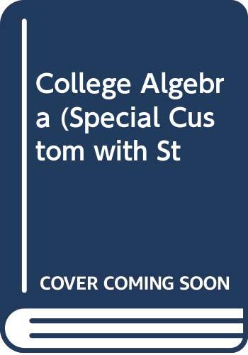 College Algebra Special Seventh Edition With Study And Solutions Guide (Seventh Edition),Used