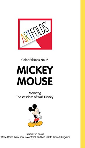 ArtFolds: Mickey Mouse (2) (ArtFolds Color Editions),Used