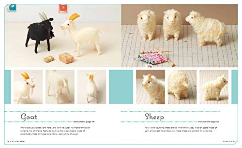 Stitched Safari: 18 adorable animals to make with felt,New