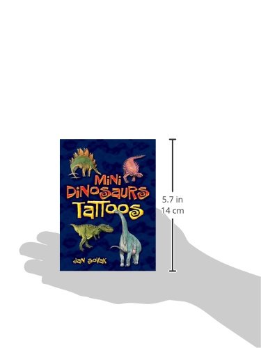 Mini Dinosaurs Tattoos (Dover Little Activity Books: Dinosaurs),Used