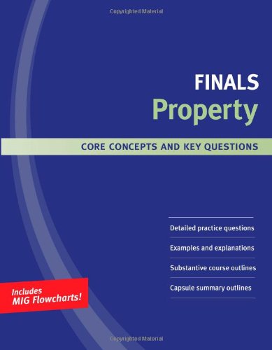 Kaplan PMBR FINALS: Property: Core Concepts and Key Questions,Used
