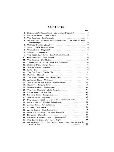 Selected Songs for High Voice: 36 Songs, Kalmus Edition (German Edition),Used