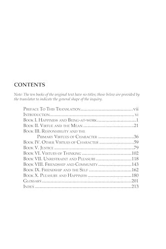 Aristotle's Nicomachean Ethics (Focus Philosophical Library Series),New