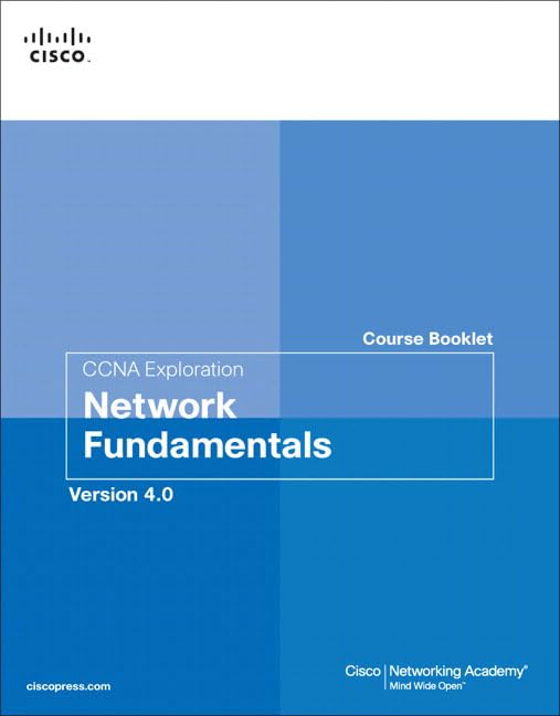 CCNA Exploration Course Booklet: Network Fundamentals, Version 4.0,Used