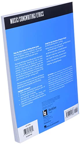 Songwriting: Essential Guide to Lyric Form and Structure from a Songwriting Veteran (Songwriting Guides),New