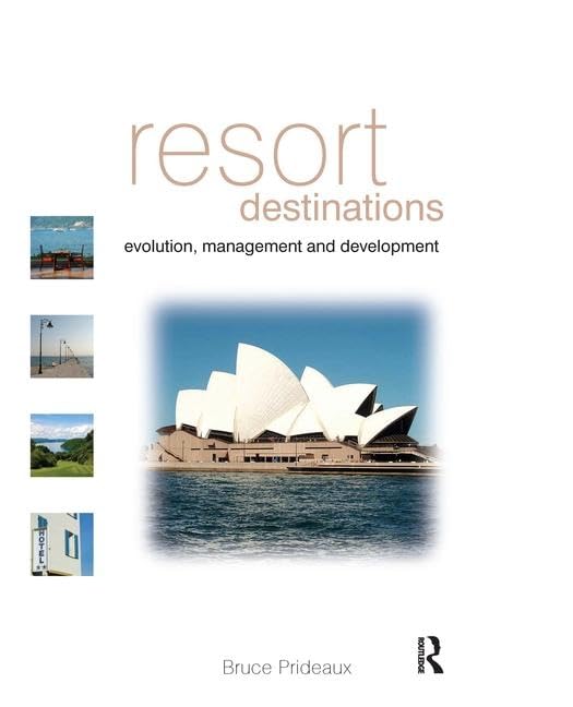 Resort Destinations: Evolution, Management and Development,Used