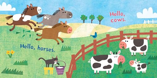 Indestructibles: Hello, Farm!: Chew Proof ? Rip Proof ? Nontoxic ? 100% Washable (Book for Babies, Newborn Books, Safe to Chew),Used