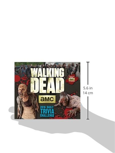 Walking Dead Trivia 2016 Boxed/Daily Calendar,Used