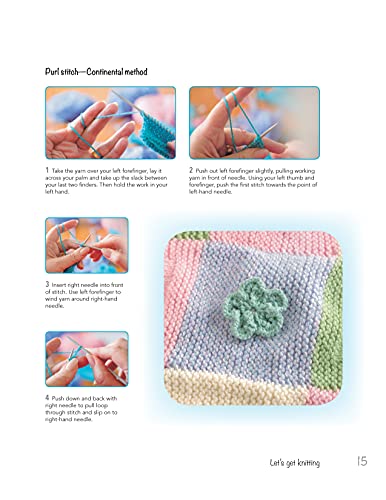 Cutest Ever Baby Knits: More Than 25 Adorable Projects to Knit (IMM Lifestyle) Booties, Cardigans, Bibs, Sweaters, Blankets, Hat,Used