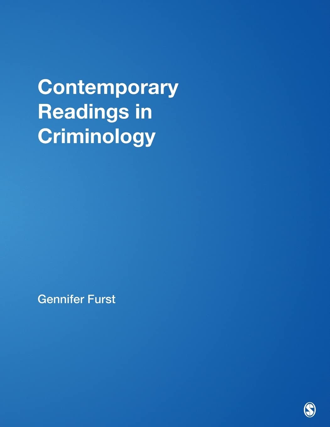 Contemporary Readings in Criminology,Used