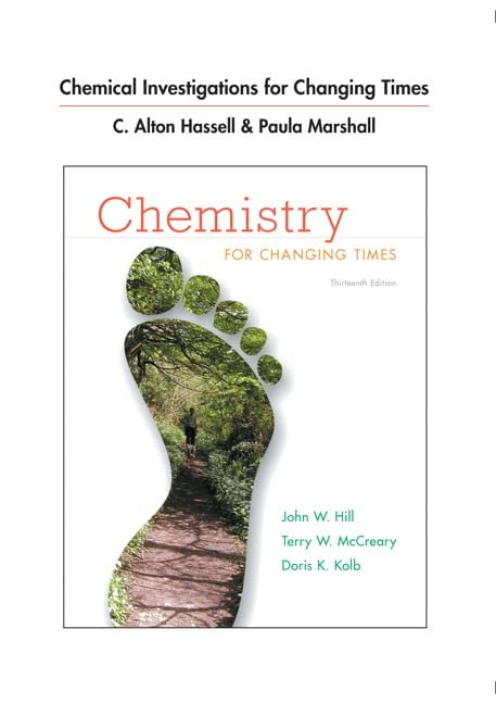 Chemical Investigations for Changing Times,Used