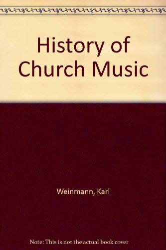 History of Church Music.,Used