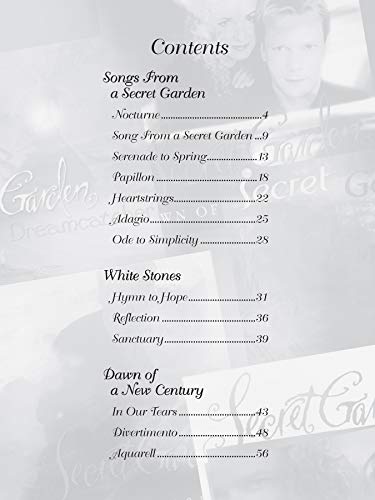 Secret Garden Collection: Piano/Vocal/Chords,New