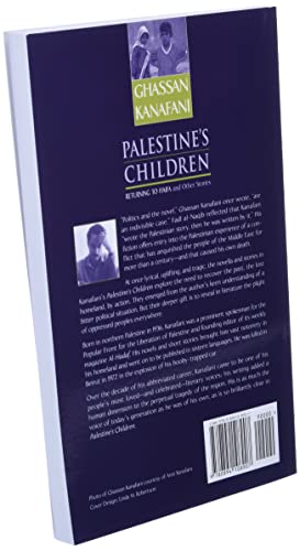 Palestines Children: Returning To Haifa & Other Stories-new