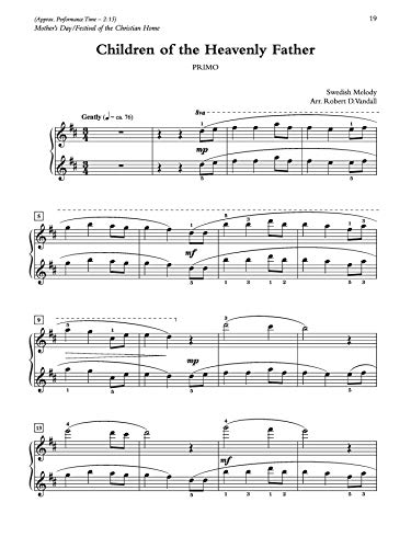 What Can We Play on Sunday? May & June Services , Bk 3: 6 Easily Prepared Piano Duet Arrangements (Alfred's Sacred Performer Due,Used