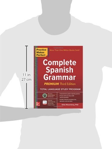 Practice Makes Perfect: Complete Spanish Grammar, Premium Third Edition,Used