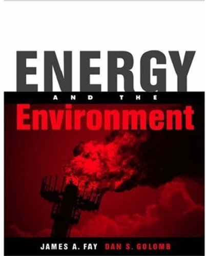 Energy And The Environment (Mitpappalardo Series In Mechanical Engineering),New