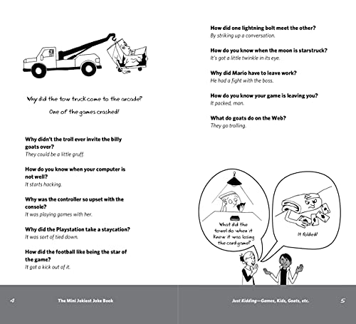 The Mini Jokiest Joke Book: SideSplitters That Will Keep You Laughing Out Loud (Jokiest Joking Joke Books, 1),Used