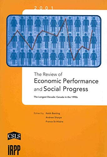 The Review Of Economic Performance And Social Progress, 2001 (Institute For Research On Public Policy),Used