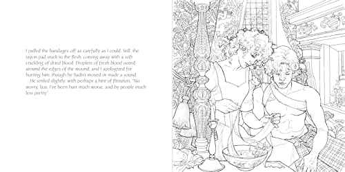 The Official Outlander Coloring Book: An Adult Coloring Book,New