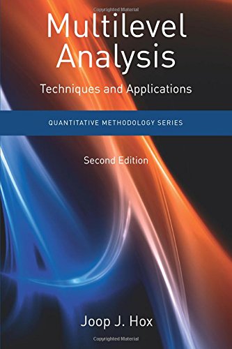 Multilevel Analysis: Techniques and Applications, Second Edition (Quantitative Methodology Series),Used