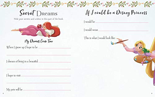 Disney Princess: Book of Secrets (Guided Journals),Used
