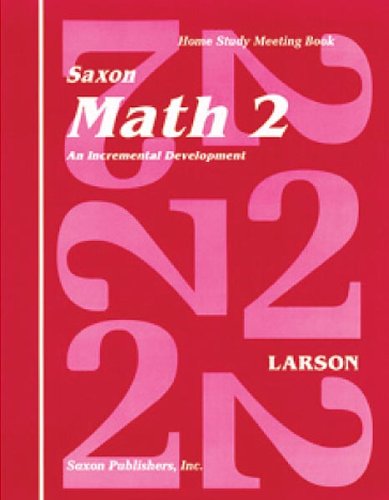 Complete Kit 1994: 1st Edition (Saxon Math 2 Homeschool),Used