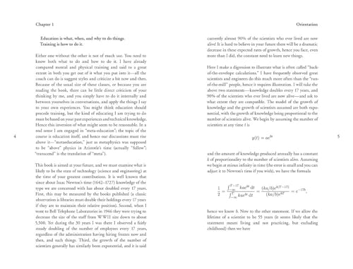The Art of Doing Science and Engineering: Learning to Learn,Used