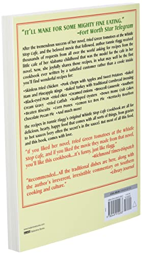 Fannie Flagg'S Original Whistle Stop Cafe Cookbook: Featuring : Fried Green Tomatoes, Southern Barbecue, Banana Split Cake, And,New