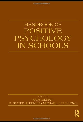 Handbook of Positive Psychology in Schools (Educational Psychology Handbook),Used