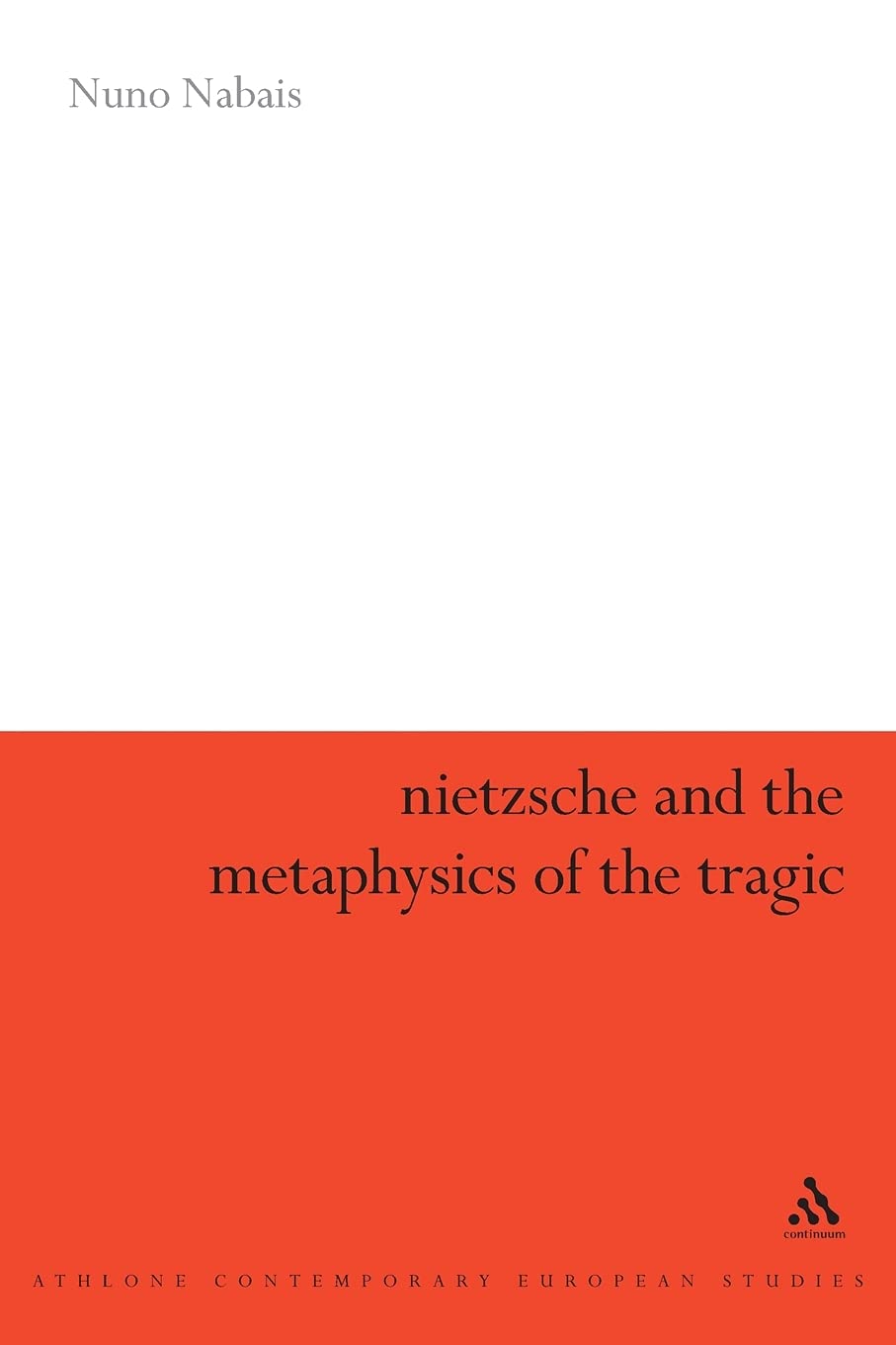 Nietzsche & The Metaphysics Of The Tragic (Athlone Contemporary European Thinkers),Used