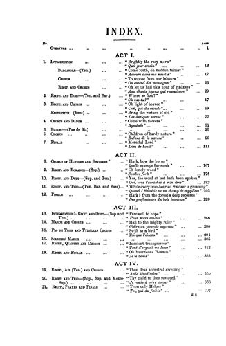 William Tell: Vocal Score (Kalmus Edition) (French Edition),Used