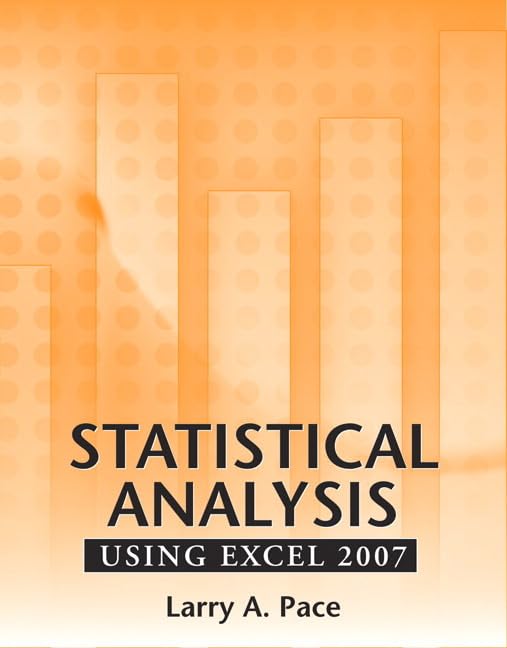 Statistical Analysis Using Excel 2007,Used