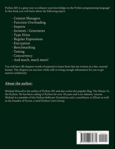 Python 201: Intermediate Python,Used