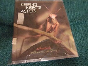 Keeping Insects As Pets: A First Book,Used