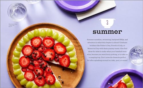 Kid Chef Bakes for the Holidays: The Kids' Cookbook for YearRound Celebrations,Used