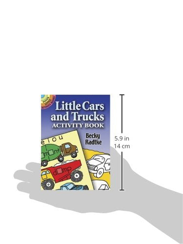 Little Cars and Trucks Activity Book (Dover Little Activity Books),Used